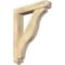 Ekena Millwork Funston Arts and Crafts Rough Sawn Bracket w/ Offset Brace, Douglas Fir, 6"W x 30"D x 38"H BKT0604X30X38FST03RDF - alternate 1